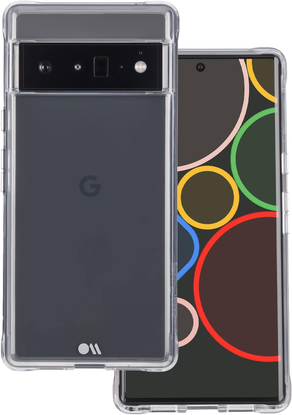 Case-Mate Soap Bubble Google Pixel 6 Case [10Ft Drop Protection] [Wireless Charging Compatible] Luxury Cover for Google Pixel 6 - Iridescent Swirl Effect, Anti-Scratch, Shockproof, Slim - Iridescent