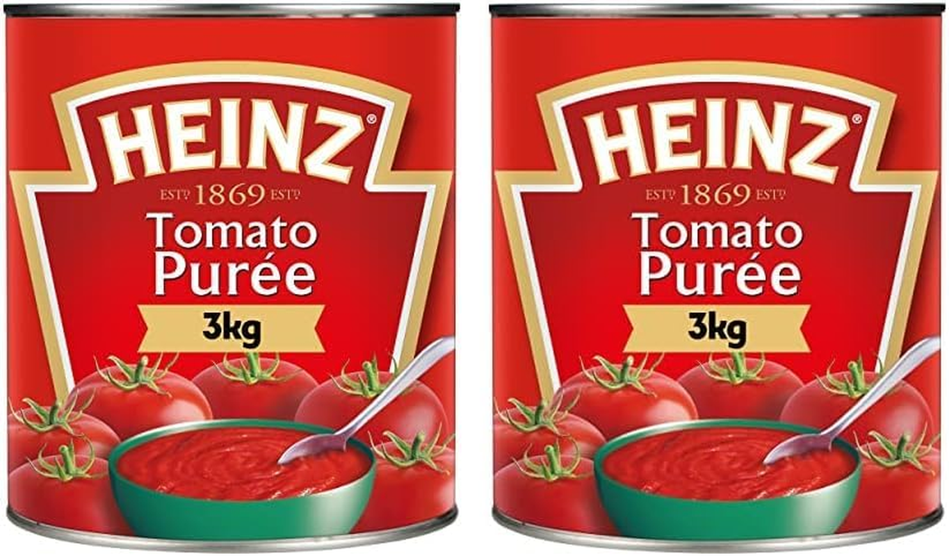 Heinz Tomato Puree Canned Paste Puree Paste Catering Bulk Can 3Kg image number 3