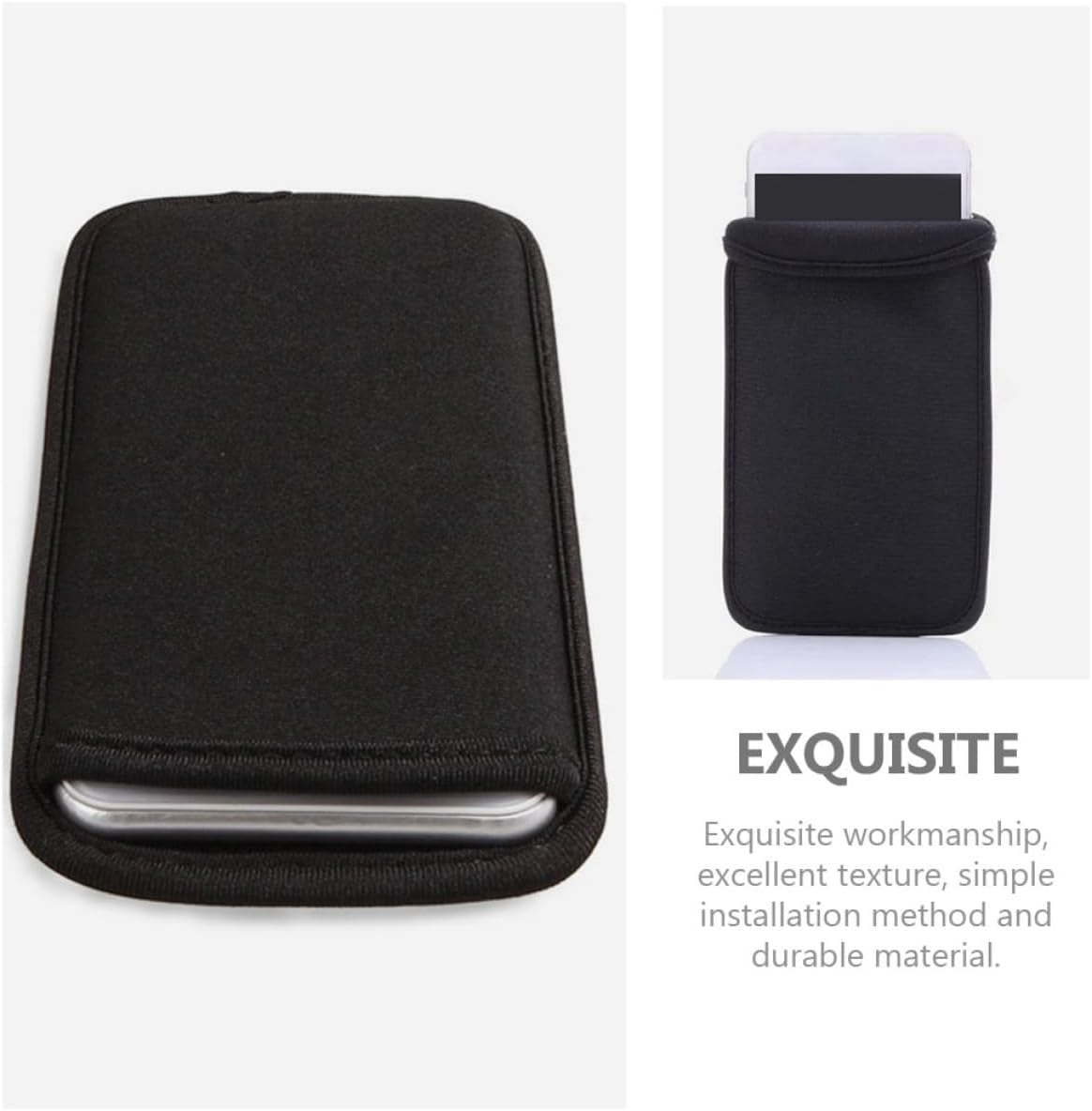 Zerodeko Underwater Neoprene Phone Case Cell Phone Cover Anti-Scratch Anti-Drop Bag for 6.4-7.2 Inch image number 3