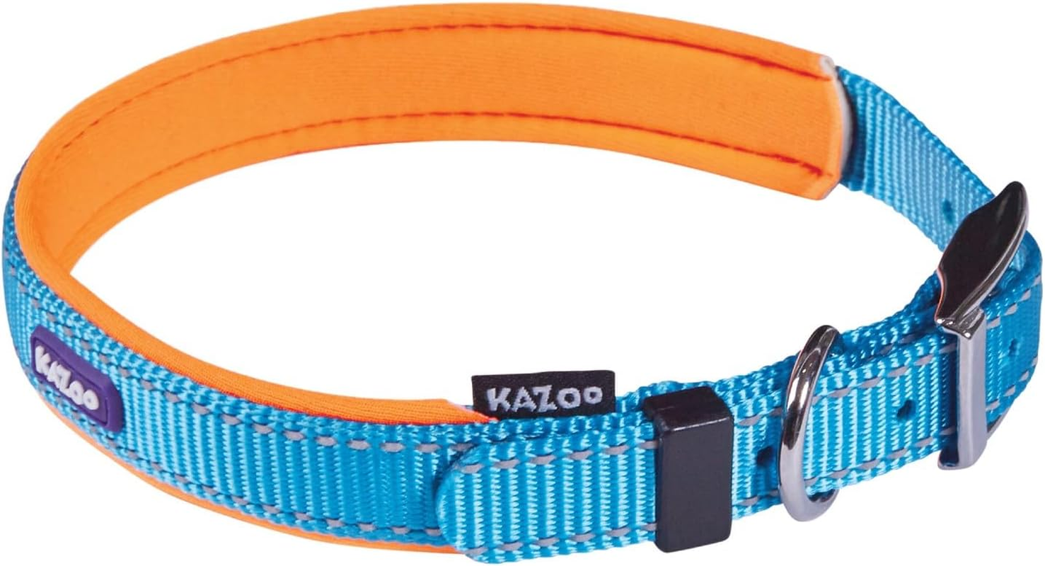 Kazoo Active Dog Collar, Ocean Sunrise, Medium image number 6