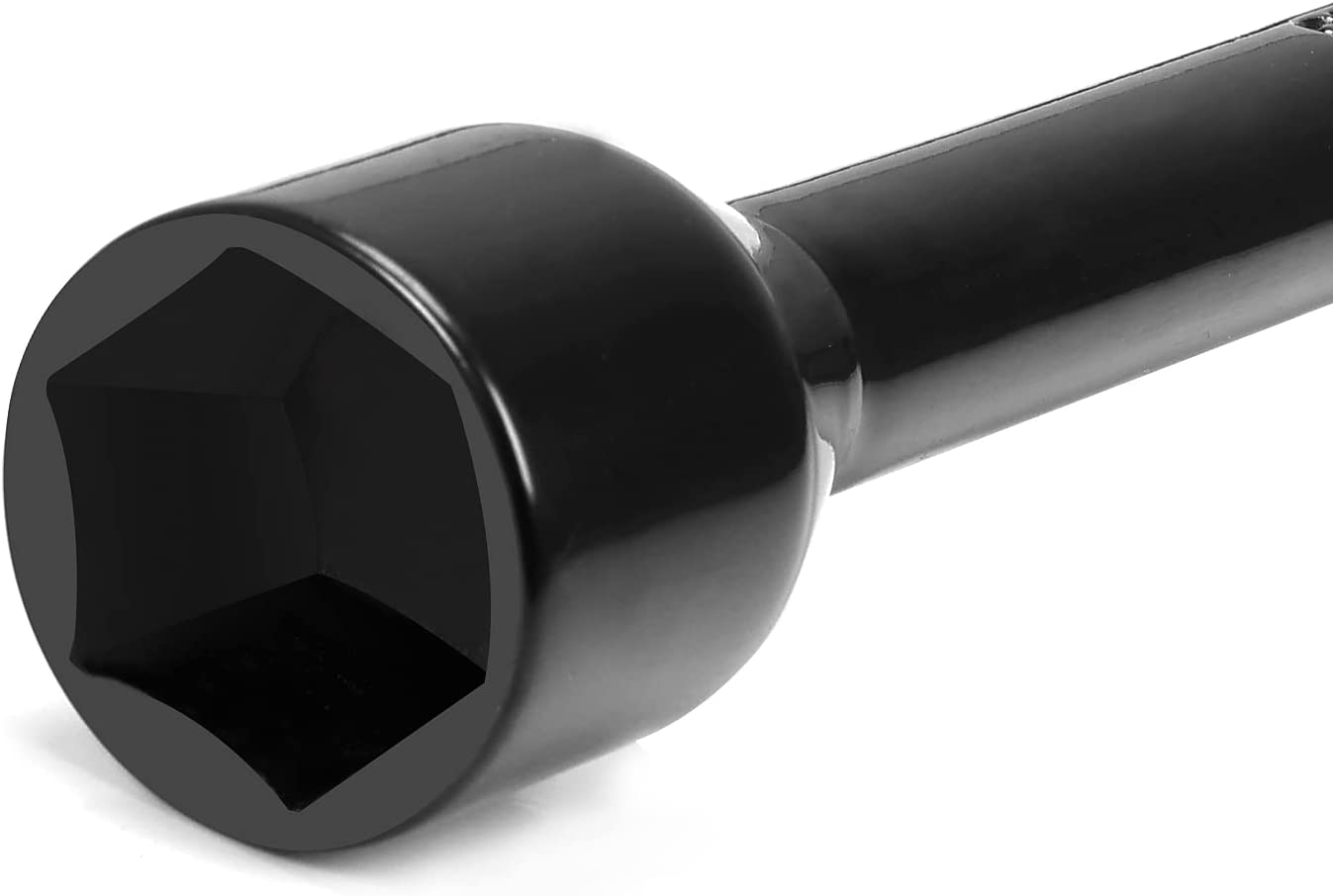 Torin TRX31101-14F Professional 14" Universal Heavy Duty 4-Way Cross Lug Wrench, Black image number 2