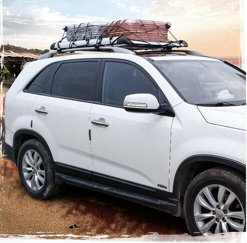 140 * 100 Silver Single Car Roof Rack Aluminium Alloy Suv4X4 Cargo Luggage Carrier Cross Bar image number 5