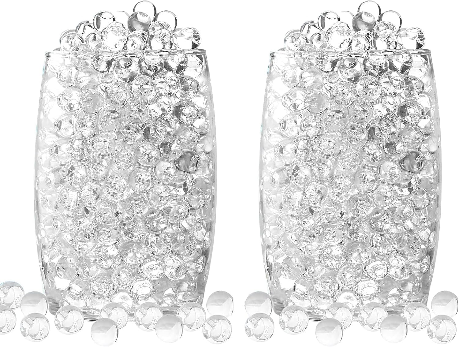 60,000 Pcs Water Gel Beads Non Toxic,Rainbow Mix Growing Balls for Vases Pack,Gel Beads,Water Kit for Vase Filler, Plant, Wedding and Home Decoration image number 4