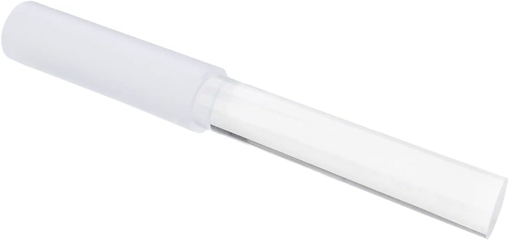 UPCEED Singing Bowl Mallet Clear Acrylic Base Silicone Rubber Striker Mallet for Playing Quartz Crystal Singing Bowl with Bundle Pocket(Clear) image number 4