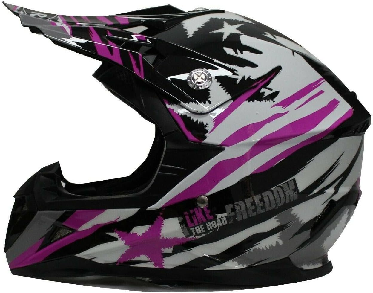 Dirt Bike MX Helmets - Motocross Dirt Bikes Offroad Full Face Motorcycle Helmets, Dirt Bike Helmets for Kids - Youth Small image number 4