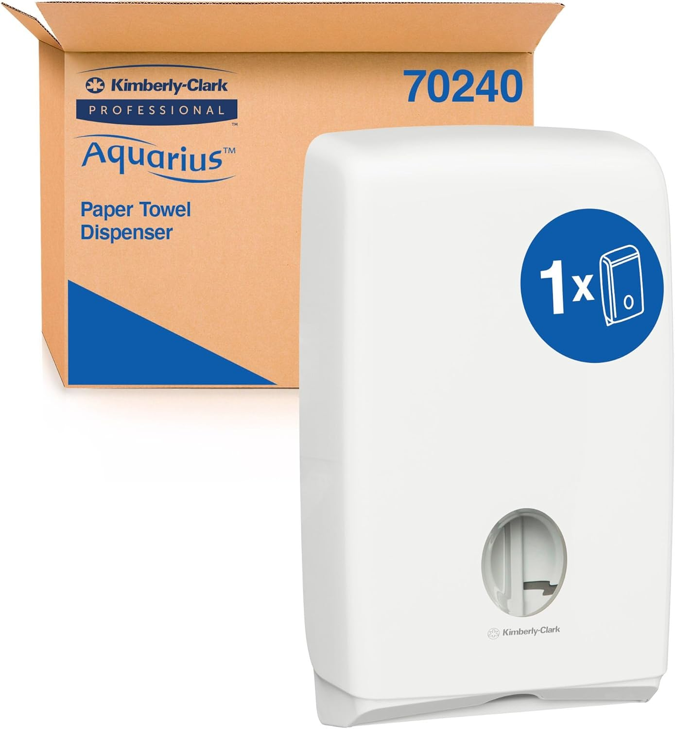 KIMBERLY-CLARK Professional&reg; Aquarius&reg; Paper Towel Dispenser (70240), Compact Hand Towel Dispenser, 1 Dispenser/Case image number 5