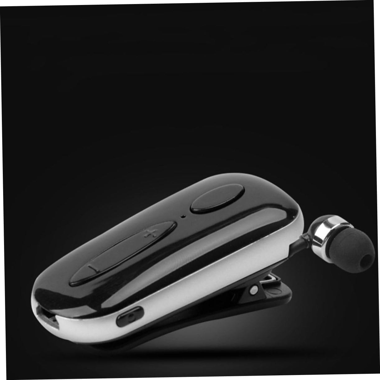 Operitacx Retractable Earbud Sports Headphone Clip-On Design Lightweight Wireless Earphone with Mic for Running Outdoor Activities image number 2