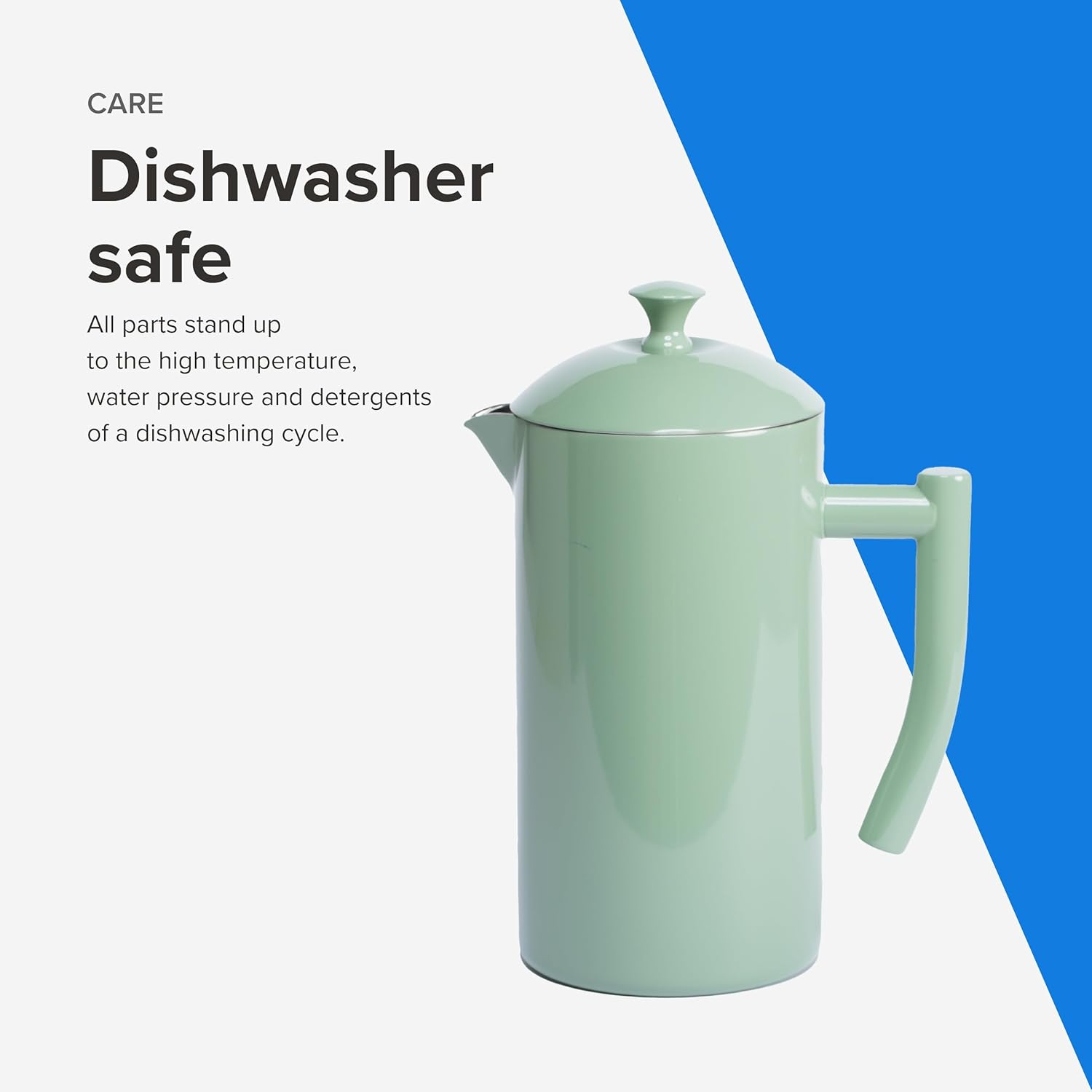 Frieling Elegant French Press Coffee Maker, 34 Fl. Oz., Dilly Bean Green image number 2