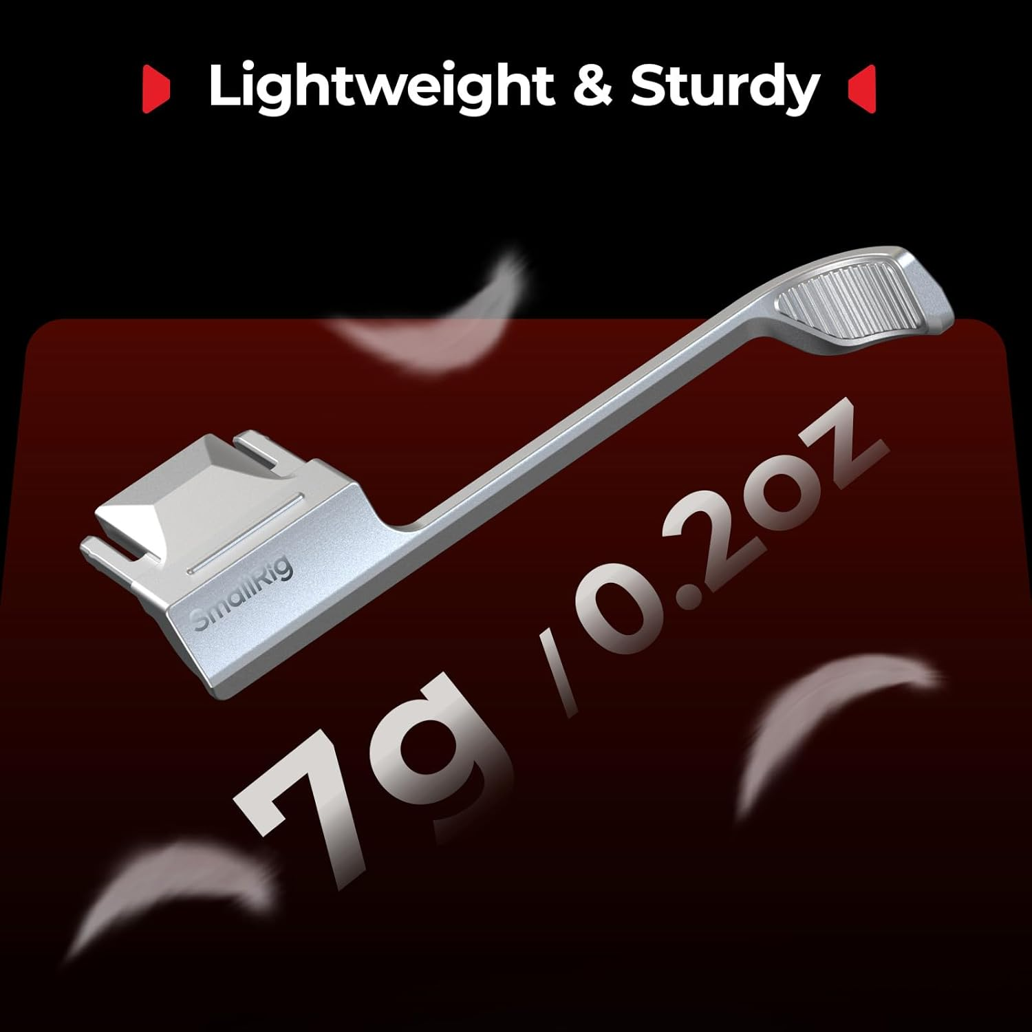 SMALLRIG Thumb Grip with Hot Shoe Cover for FUJIFILM X-E5 (Silver) - 5451 image number 6