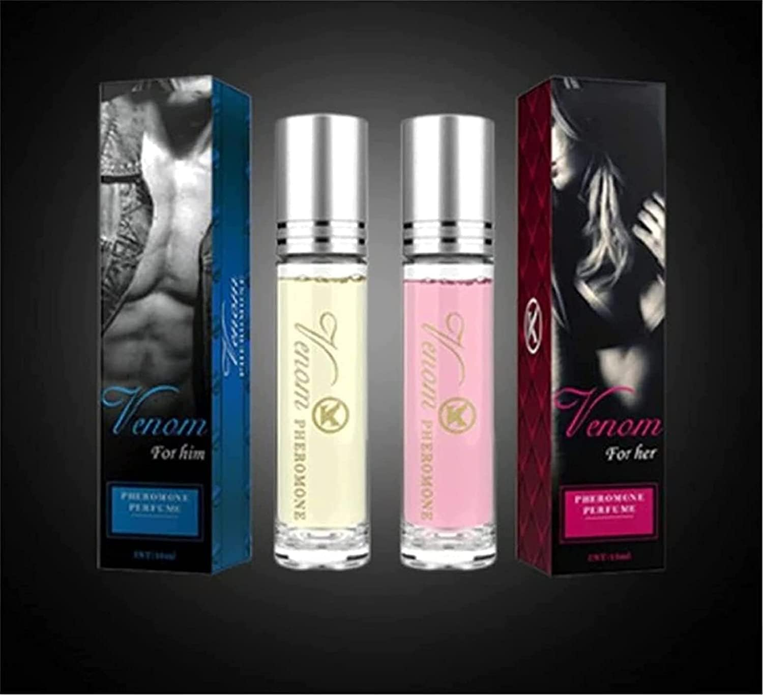 Pherobliss - Attractive Scent Pheromone Enhancer, Aphrodite Phero Perfume, Phero Perfume, Pherume Oil Perfume, Pheromone Oil for Women to Attract Men Roll On, Venom Pheremone Oils (For Women) image number 3