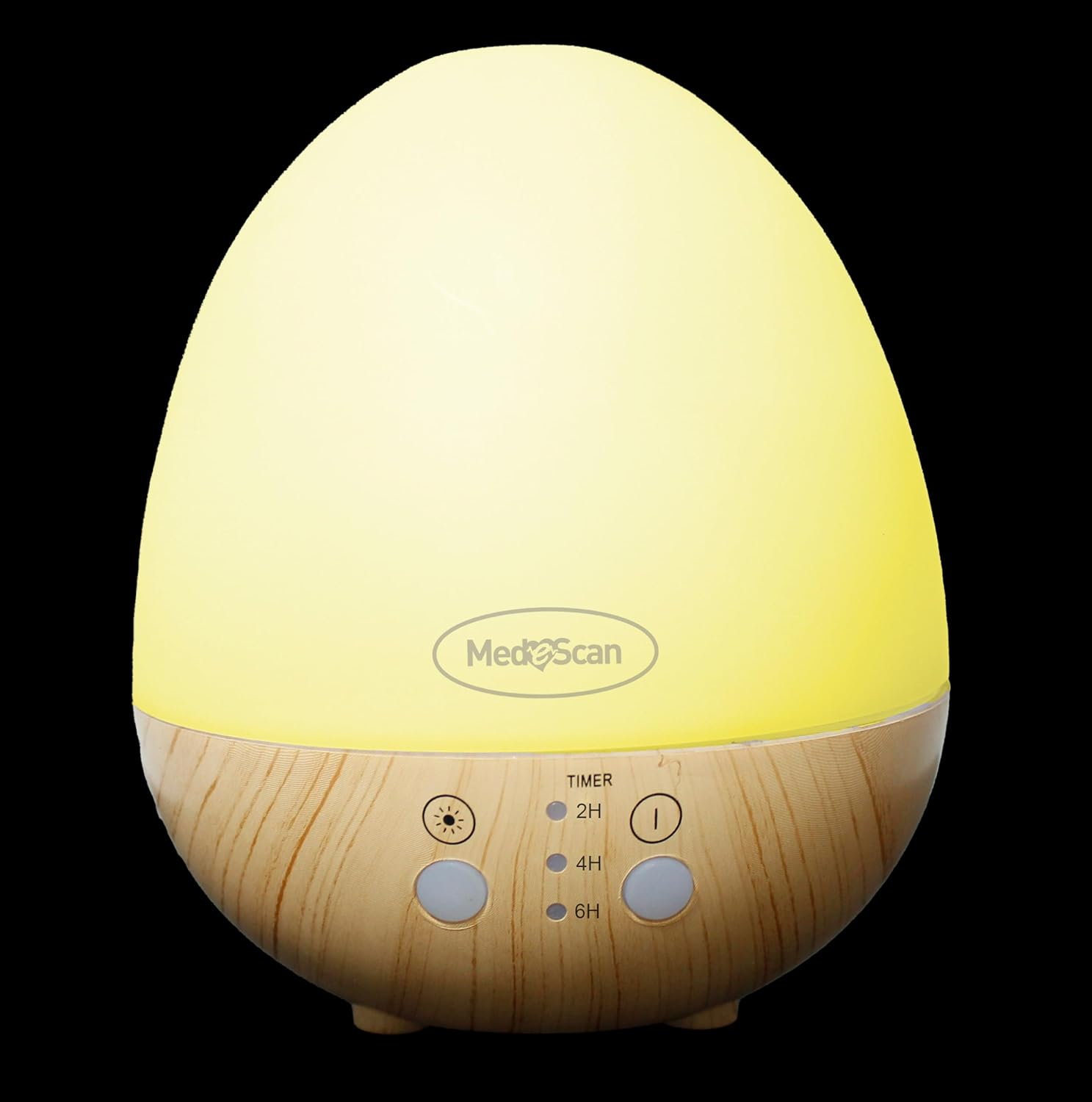 Medescan Rainbow Mist Mini Aroma Diffuser &ndash; 100Ml, Ultrasonic Cool Mist Humidifier, 7-Colour LED, Touch Control, Quiet & Portable for Home, Office & Relaxation - No Filter Required image number 2