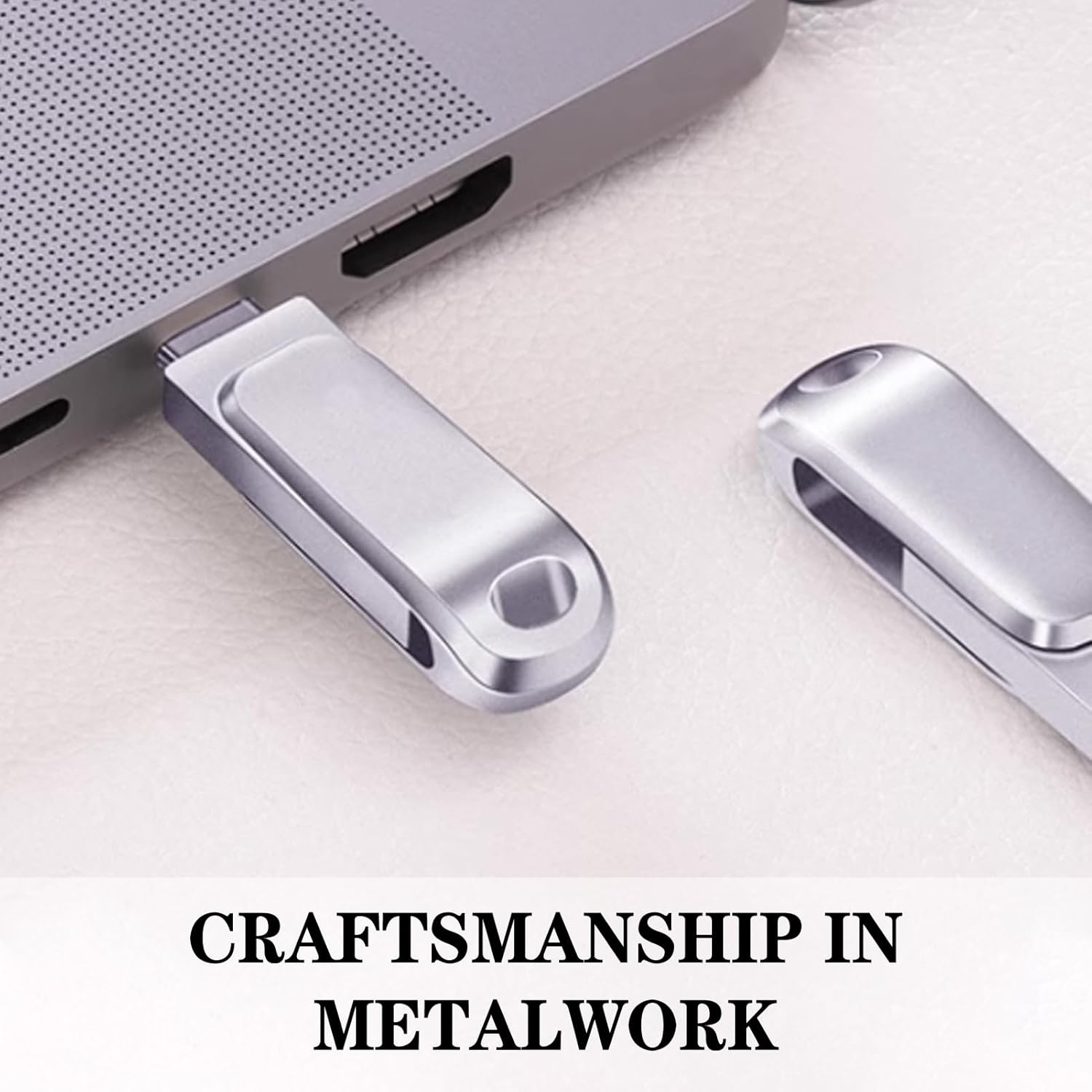 High-Speed 256GB USB Type-C Flash Drive with Reversible Connector for Seamless Data Transfer between Devices, Automatic Photo Backup,Ideal for Storage Expansion and Easy File Management image number 4