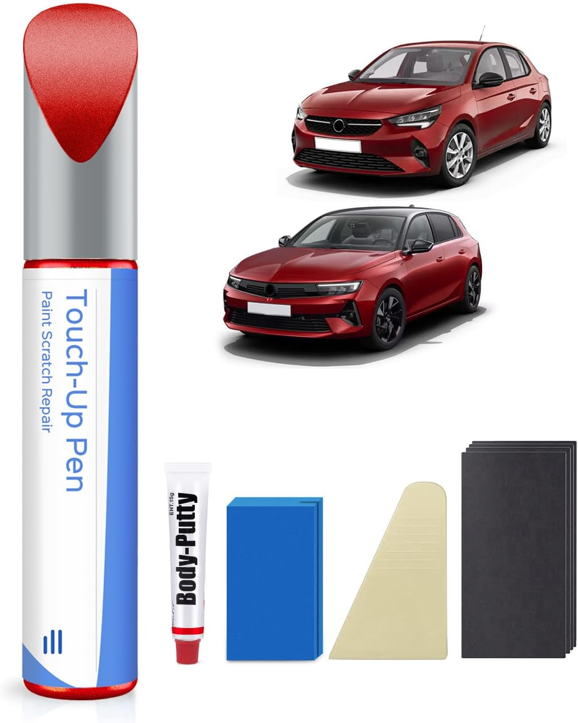 Z40R/40R Snow White Touch up Paint Kit for Vauxhall Exact Match - Touch up Scratches and Chips