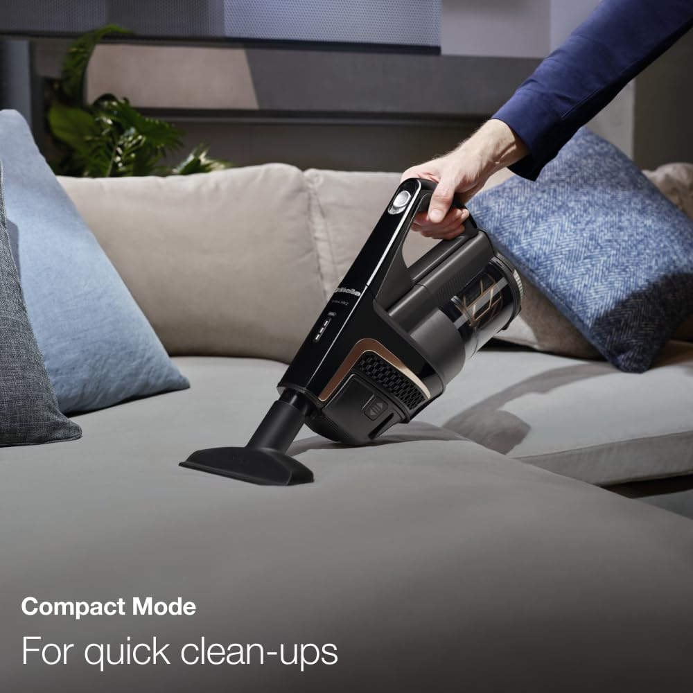 Miele Triflex HX2 Cat and Dog Cordless Vacuum Cleaner with LED Lighting and Patented 3-In-1 Design, Powerful Stick Vacuum, Multi Floor XXL Electrobrush, Obsidian Black image number 5