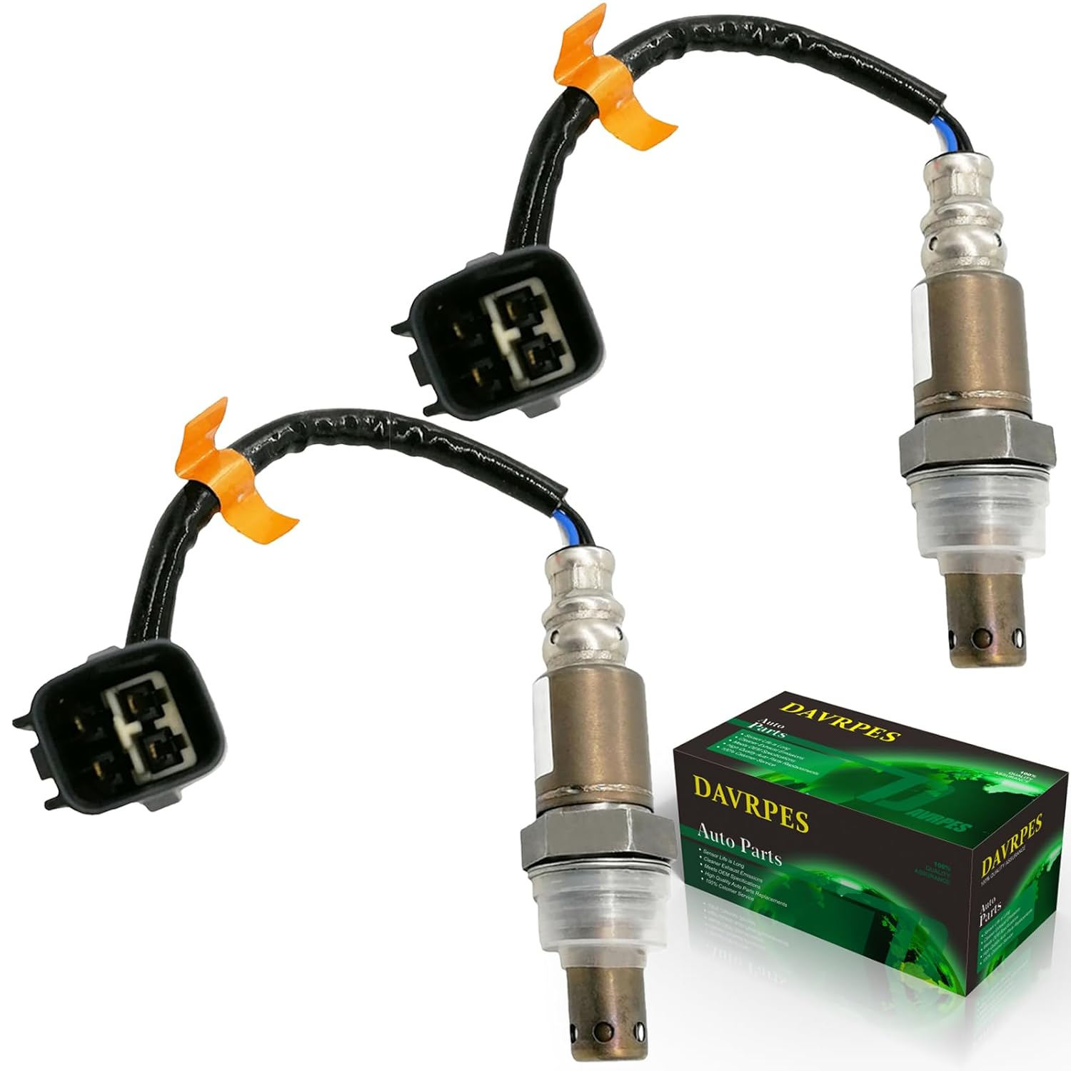 DAVRPES 2PCS 234-9051 Oxygen Sensor O2 Sensor Pre-Cat Sensor for Toyota Coroll Hilux Landcruiser Prius Regius Tundra Replace#2349051｜89467-04020 image number 1