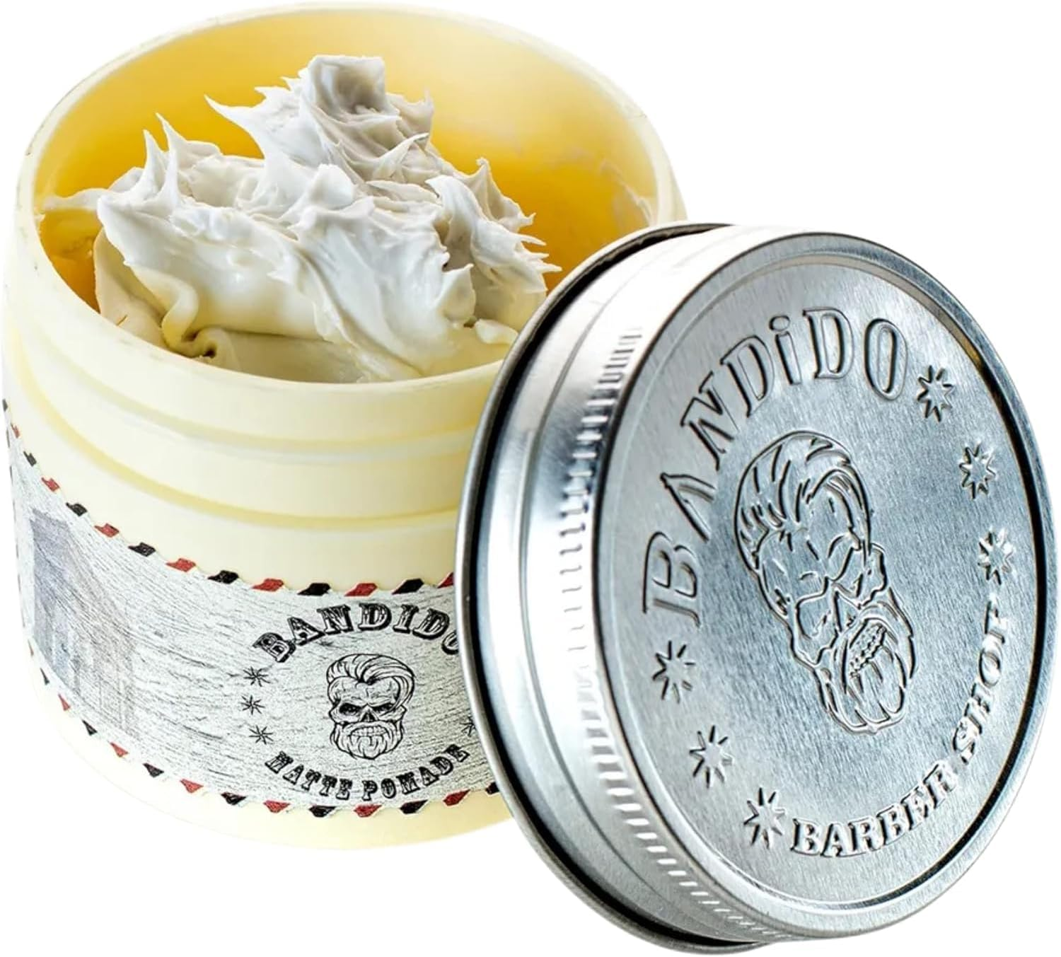 Bandido Matte Finish Pomade Original (125 Ml) Easy to Style, for Your Perfect Hairstyle, Elegant Matt Effect, Hair Wax, Hair Wax, Styling Pomade image number 1