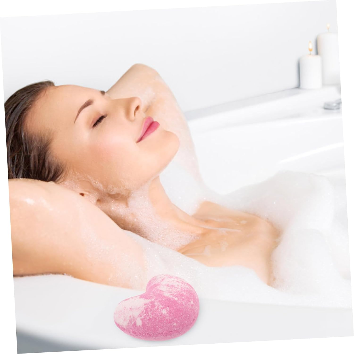 OATIPHO Shower Tablets Essential Oil Bath Salt Balls for Aromatherapy Spa Experience Plant Essence Formula for Relaxation Gentle Skin for Women image number 4