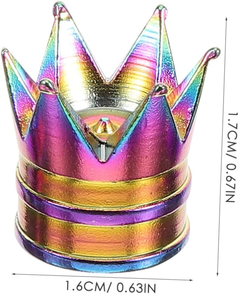 SHERCHPRY Universal Aluminum Alloy Tire Valve Caps 4Pcs, Car Wheel Stem Covers, Dustproof Caps for Cars, Motorcycles, Trucks, and Suvs, Automotive Tire Accessories image number 5