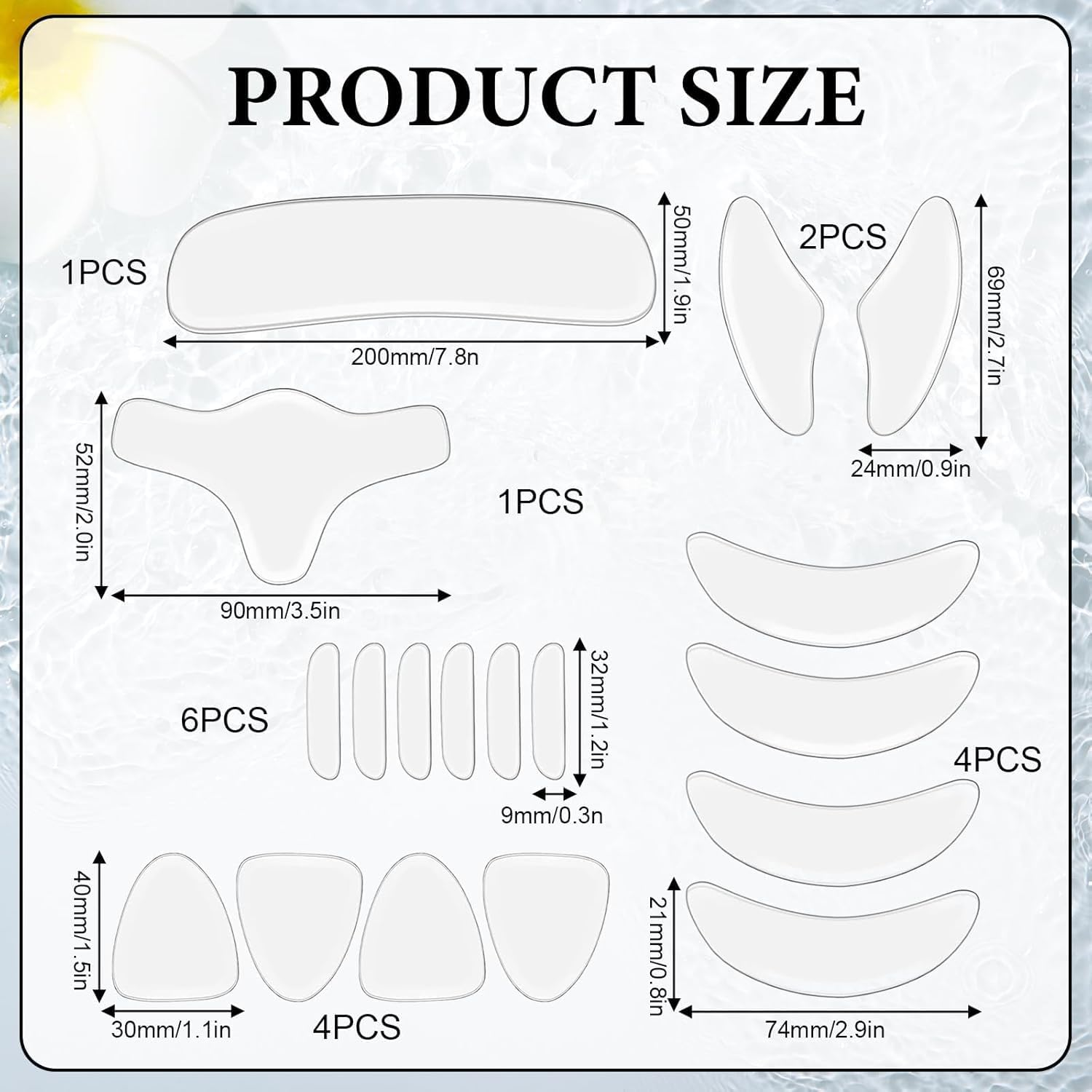 Face Wrinkle Patches - 192 Pcs Face Patches for Overnight to Reduce Forehead Wrinkles, Smile Lines, Fine Lines & Chin Wrinkles, anti Wrinkle Facial Patches for Women image number 4