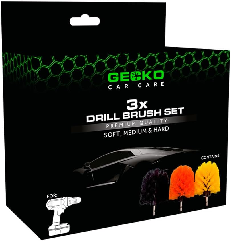Gecko Drill Brush Set 3-Pieces image number 1