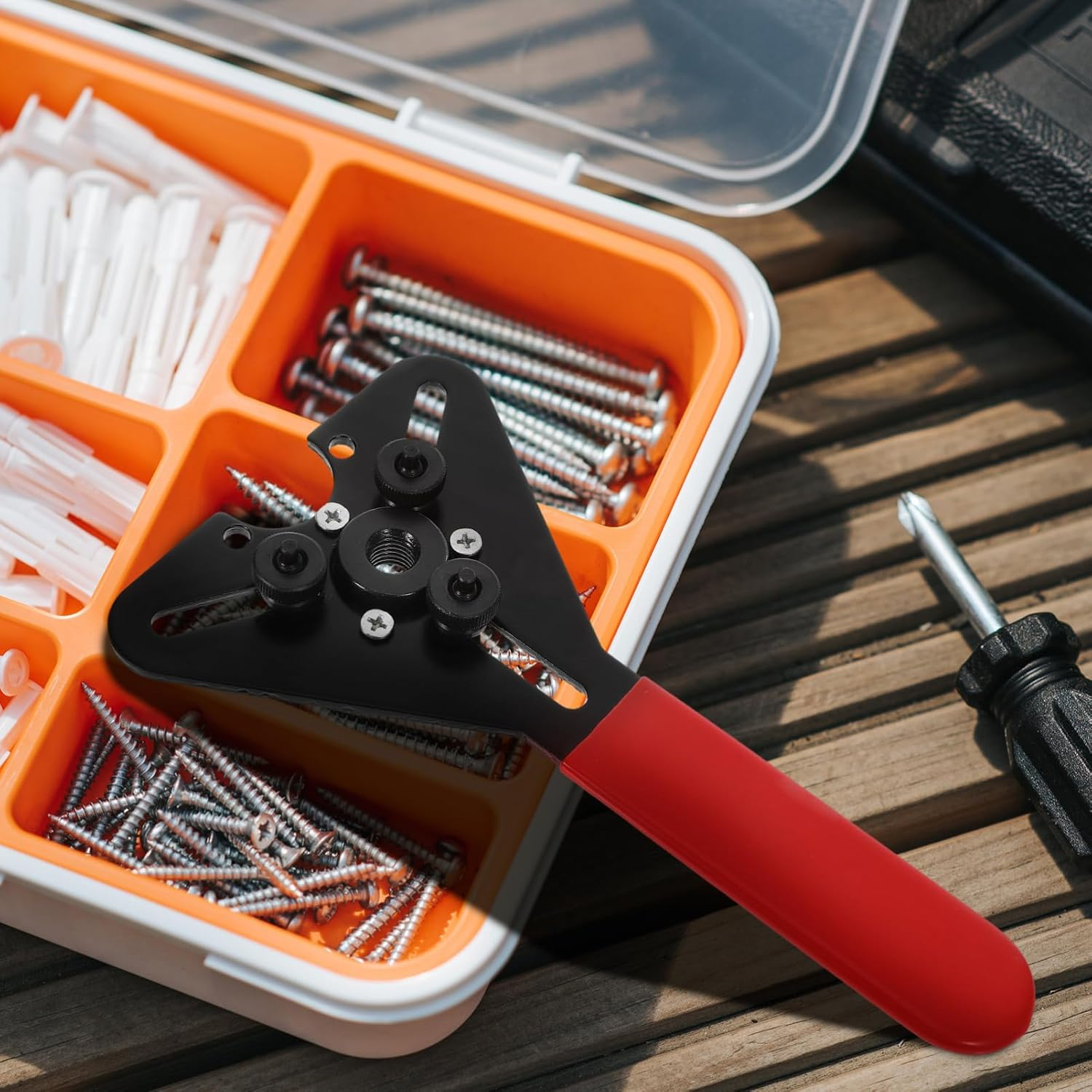 PAMINGONO Automotive Clutch Removal Tool Professional Air Conditioning Maintenance Tool for Easy Compressor Clutch Installation Durable Design for Efficient Disassembly image number 5