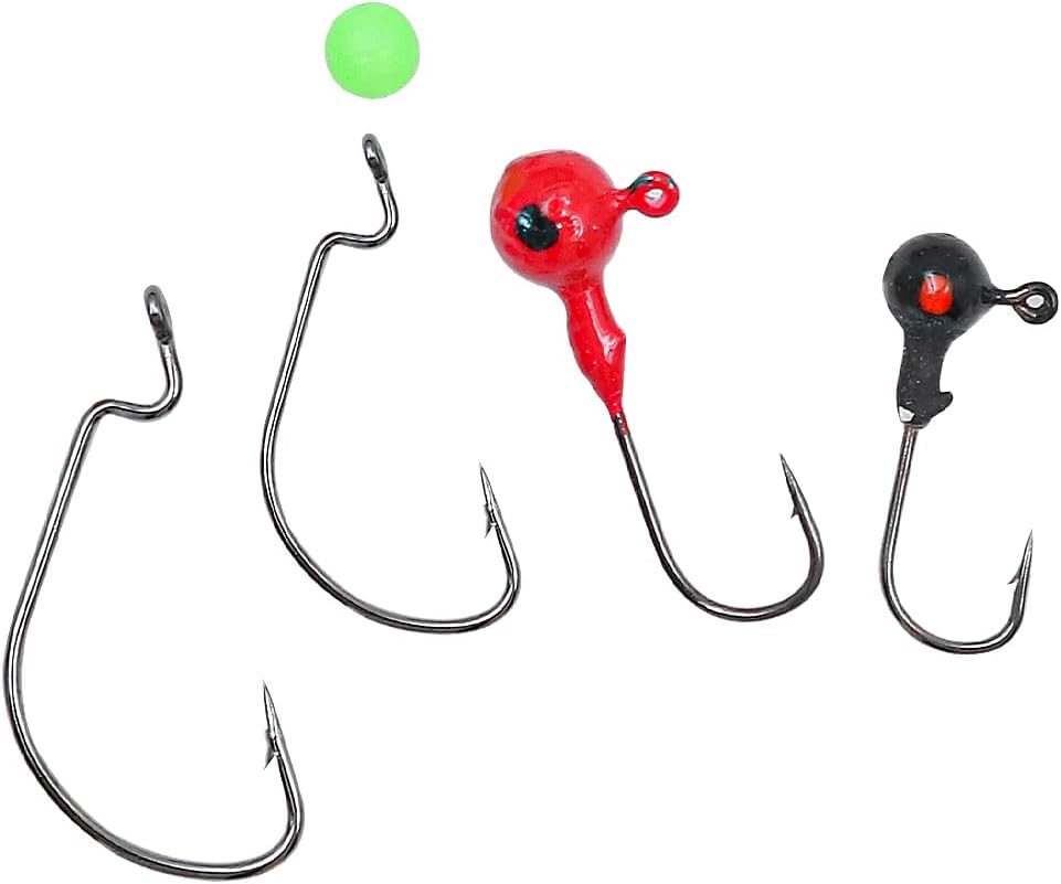 110PCS NUZAMAS Fishing Lure Silicone Bait Fishing Hooks Capuchin Maggots Grub Worm Bait Swimbait Swivel Bass Sea Tackle Fishing Accessories image number 4