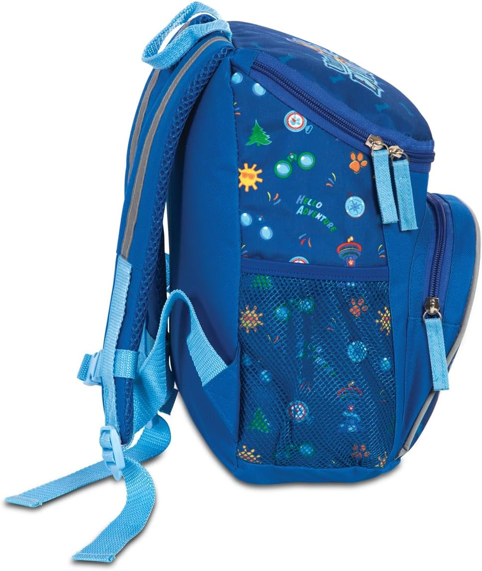 Paw Patrol Backpack with Chase, Marshall and Skye Boys Girls from 3-6 Years, Nursery and Nursery Bag with Chest Strap - 31 Cm X 25 Cm X 10 Cm 8L Fabrizio image number 4