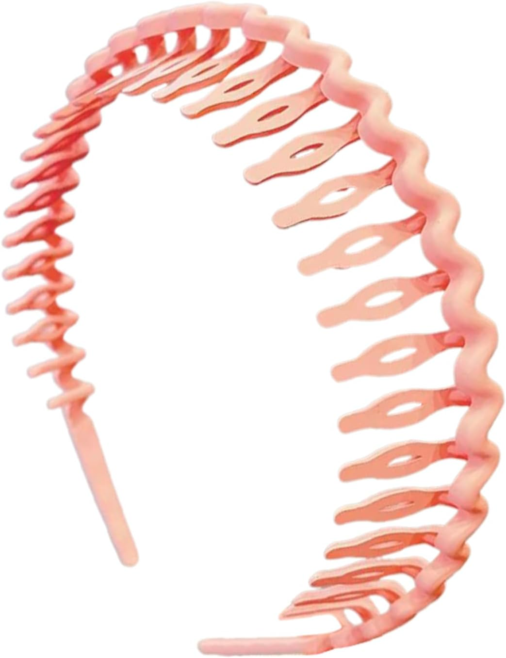 Comb Headband - Wavy Hair Head Bands Comb with Teeth,Non-Slip Head Bands Resin Fashion Hairpin Accessories for Men Women Girls