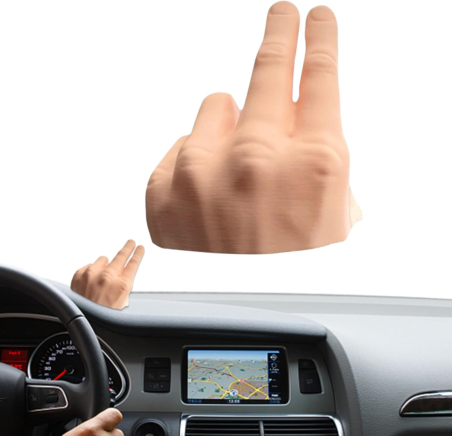 Waving Hand Dashboard | Salute Lazy Waver | Funny Auto Wavings Hands, Wavers Hannd Wavving Decor, Wavinng for Dashboards