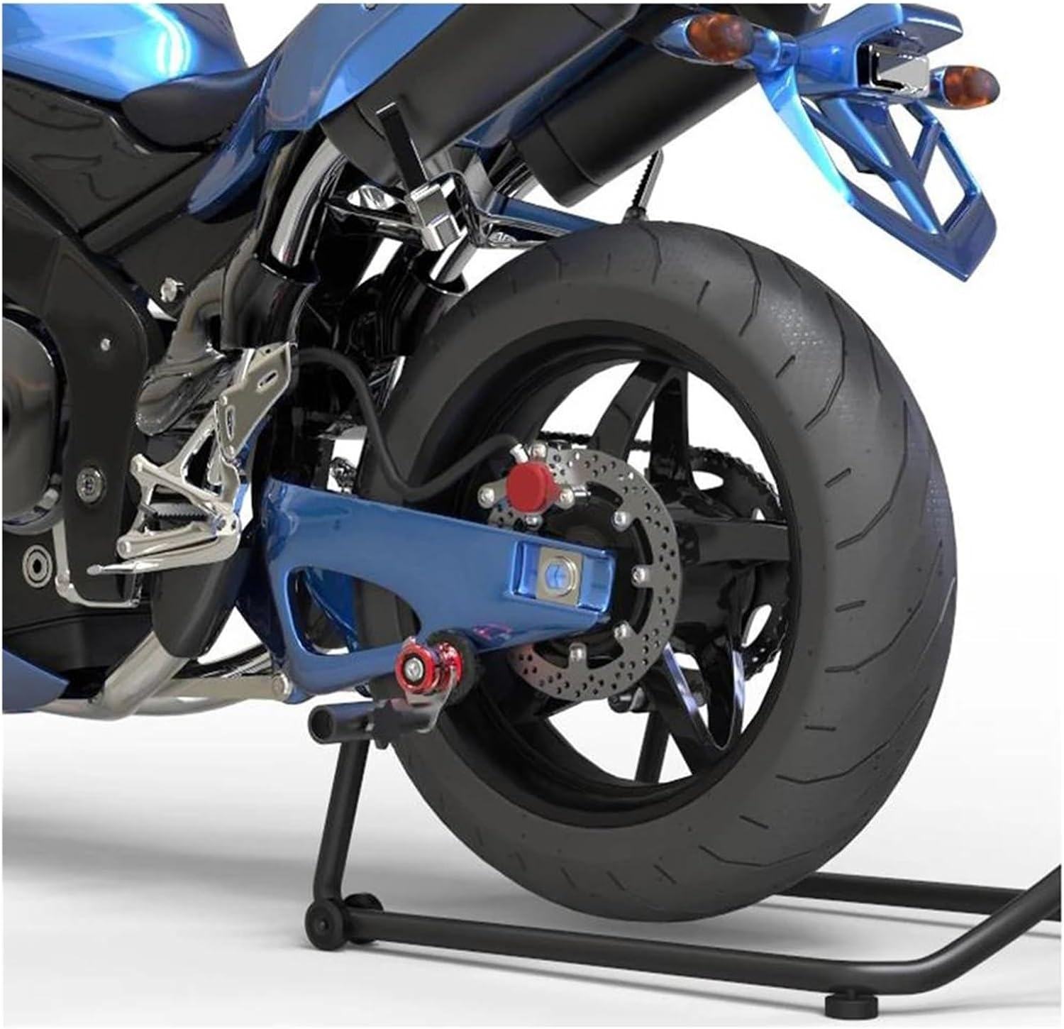 Swingarm Spools for YA&MA&HA MT03 MT-03 MT 03 2005-2023 2022 2021 2020 2019 2018 2017 Motorcycle Parts 6MM Swingarm Slider Spools CNC Stand Screws(Black) image number 2