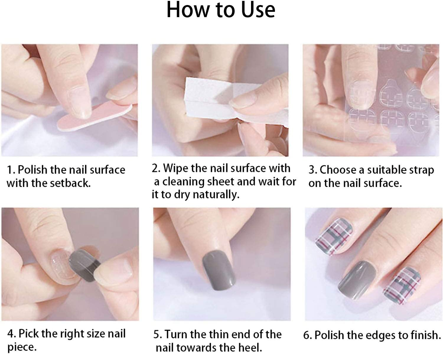 Nude Pink Heart Press on Nails 24PCS Glossy Full Cover Medium Coffin Artificial Fake Nail Love Style Design Nails for Women and Girls Party Salon