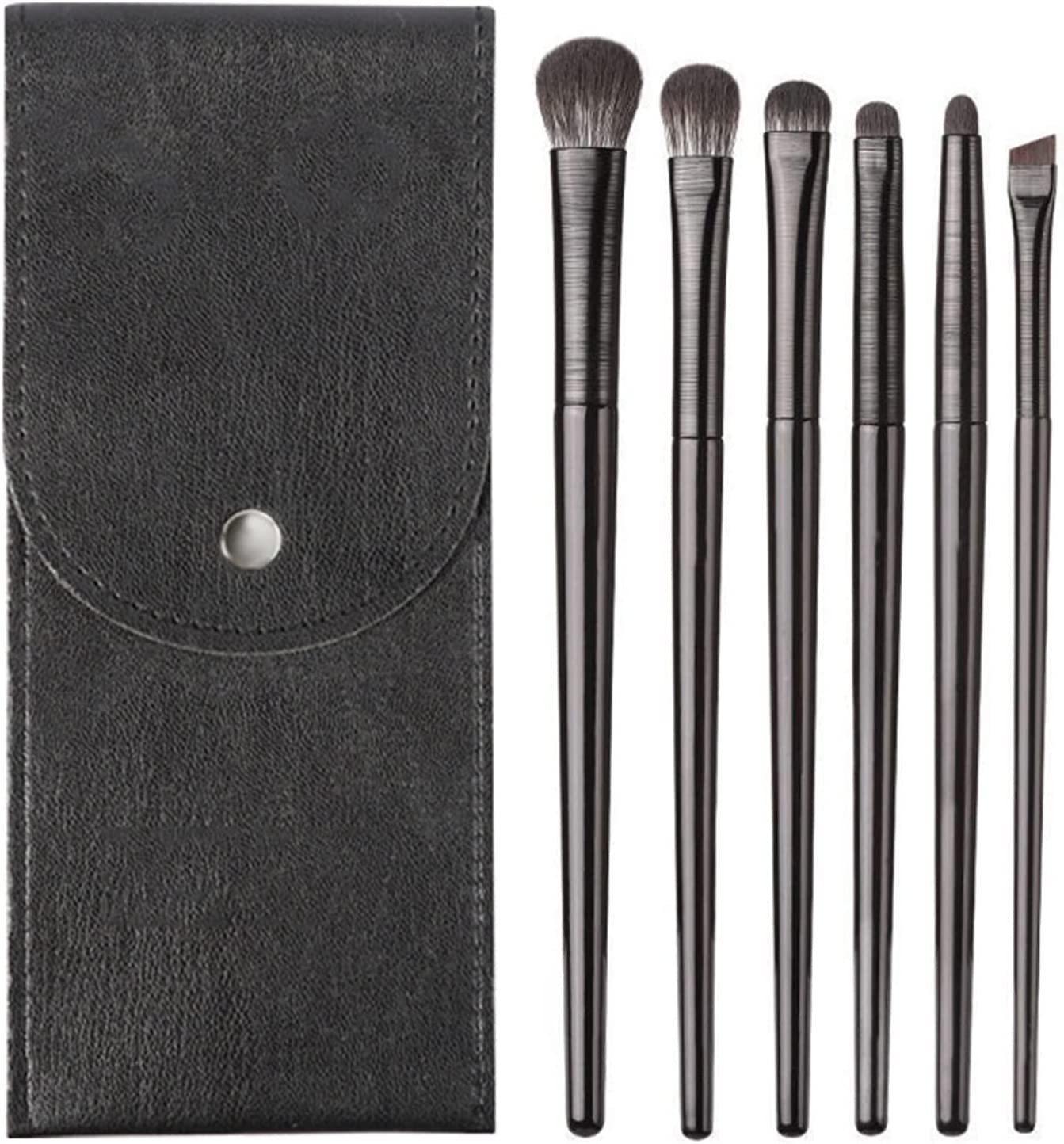Eye Makeup Brush Set,Angled Brush Precision Eyeshadow Tools for Blending Defining Smudging Shading image number 1