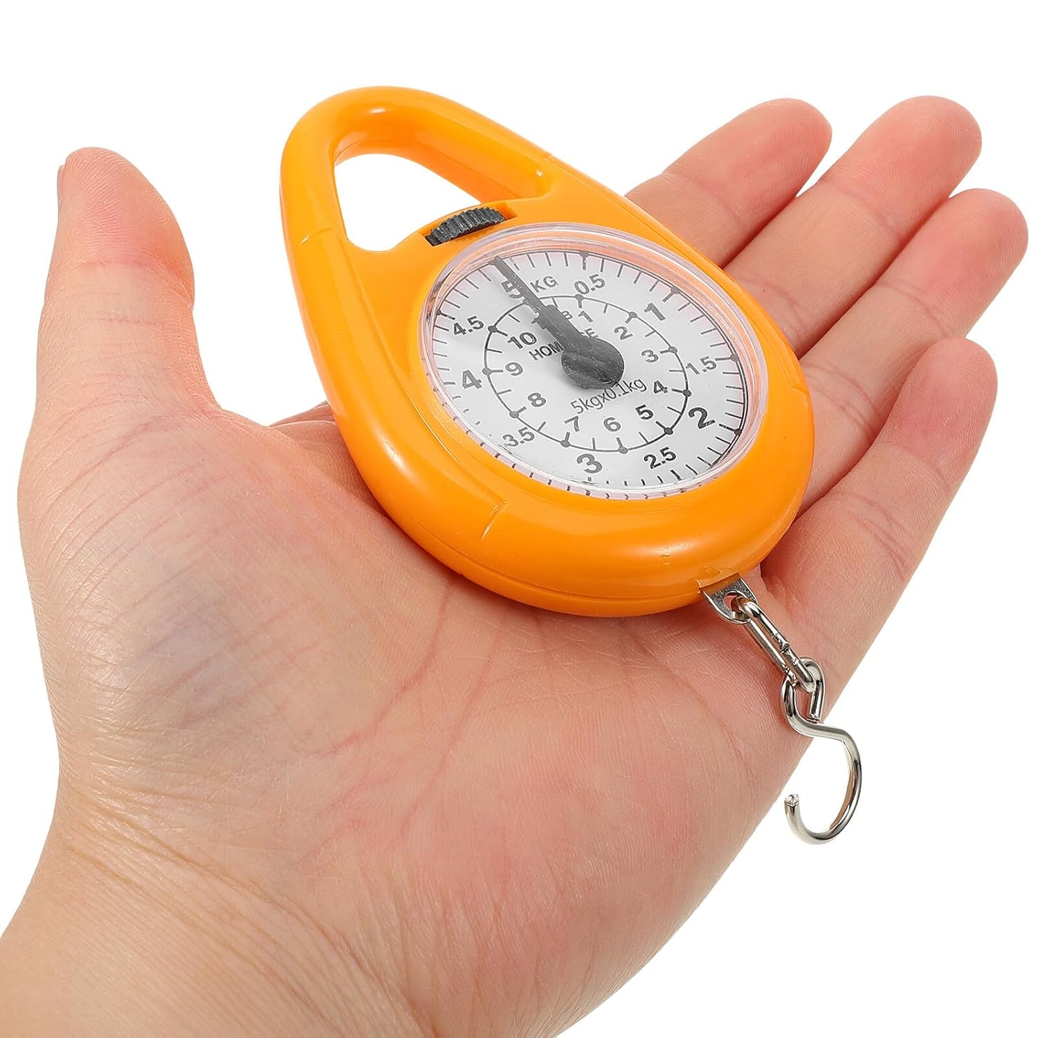 Iplusmile Portable Mechanical Spring Luggage Scale Hook Mini Handheld Weighing Scale for Travel Suitable for Suitcases and Fishing Use image number 2