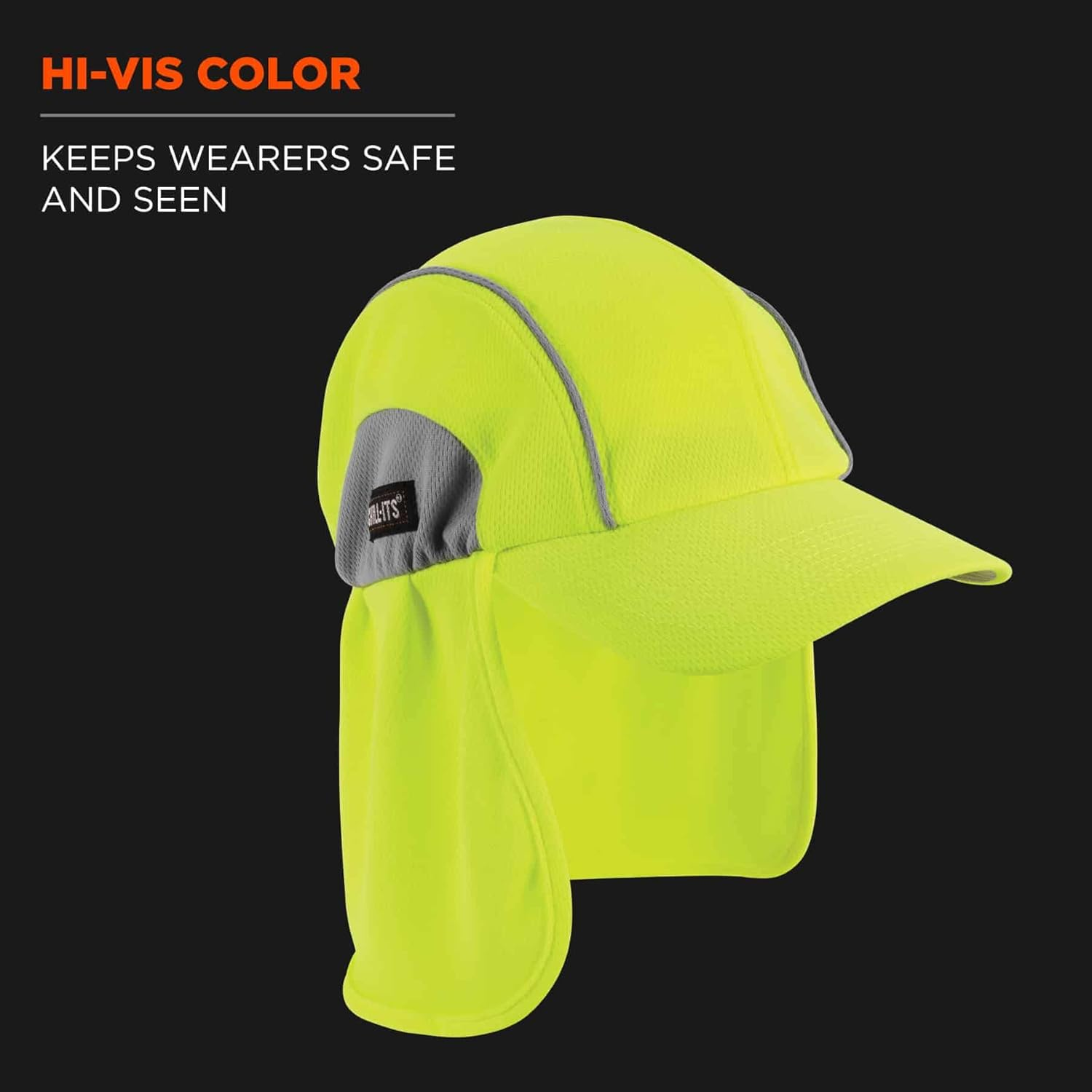 Ergodyne Chill Its 6650 Baseball Cap - Lime image number 4