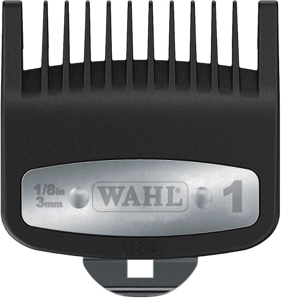 Wahl #1 Premium Guide Attachment Comb, 1/8 Inch Cutting Length