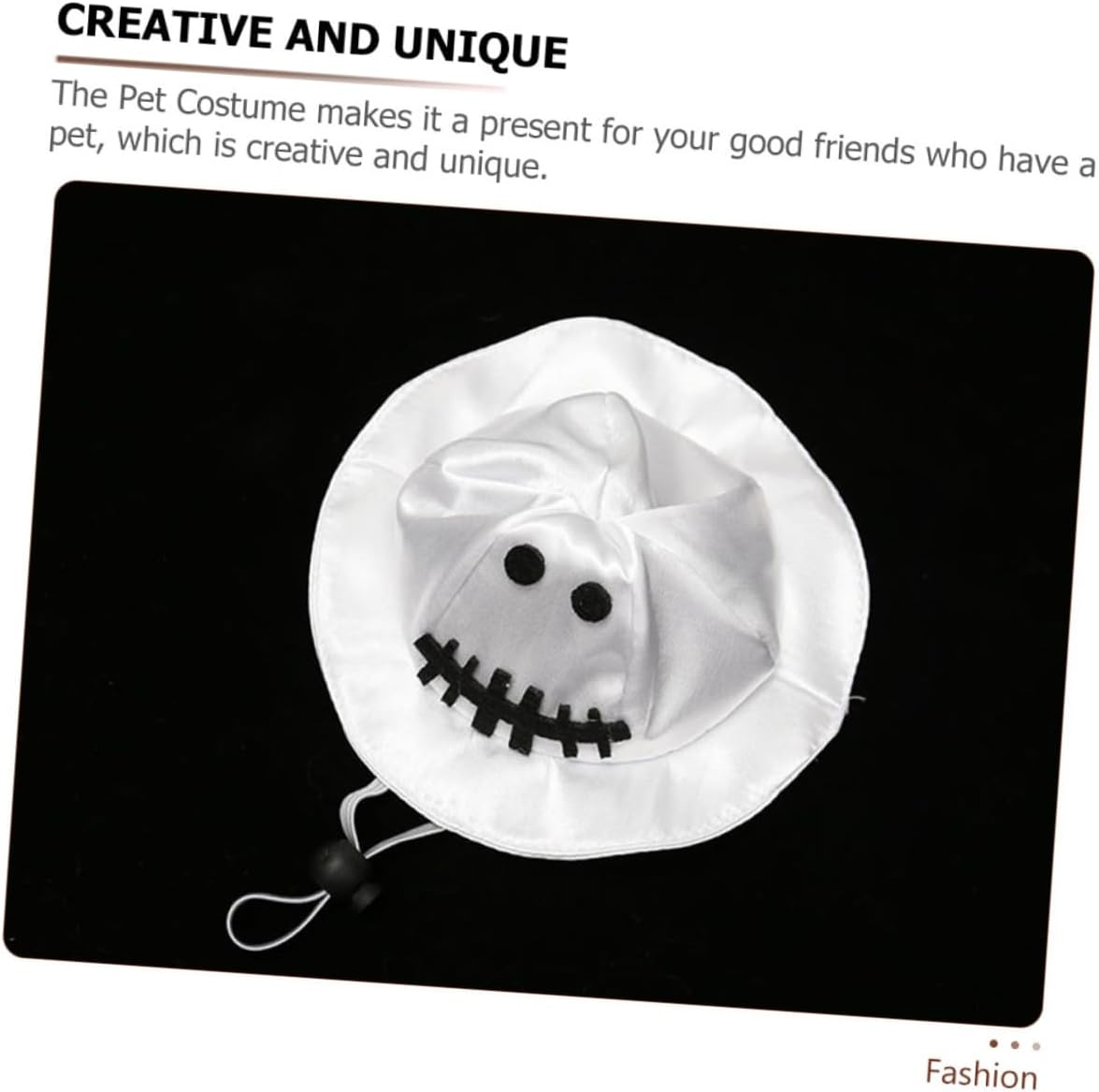 SUPVOX Pet Halloween Costume Cat Dog Cape Hat for Halloween Party Dress up Faux Fur Prop