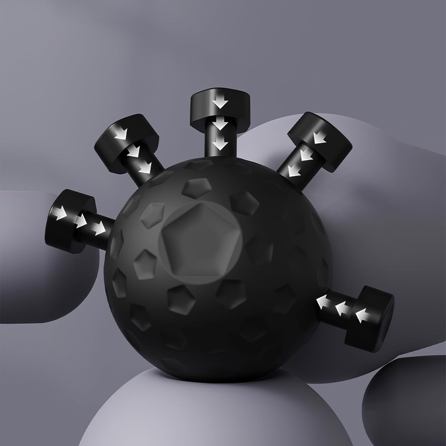 Grip Strength Trainer,Hand Grip Strengthener,Strength Training Grip Strengtheners,Forearm Trainer,Finger Strengthener Exerciser,Hand Strengthener Exercise Ball,Finger Grip Power for Muscle Building image number 3