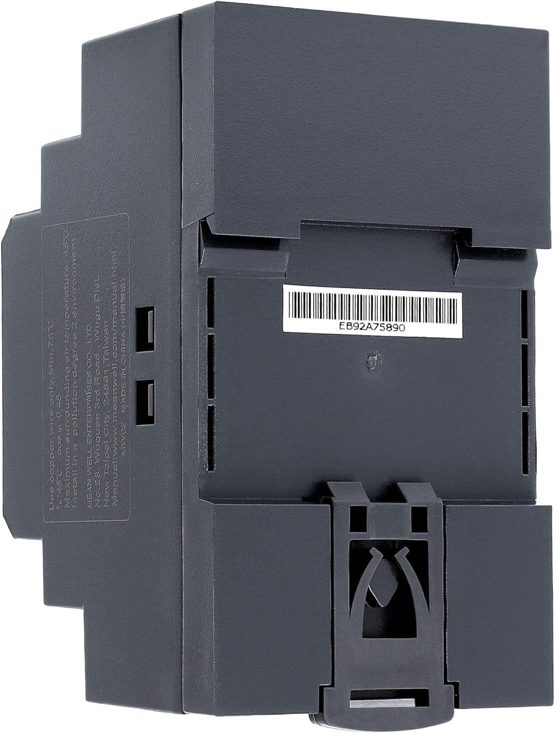 HDR-60-5 Genuine Mean Well DIN Rail Power Supply 5V 6.5A 60W, with Warning Label - 5V image number 6