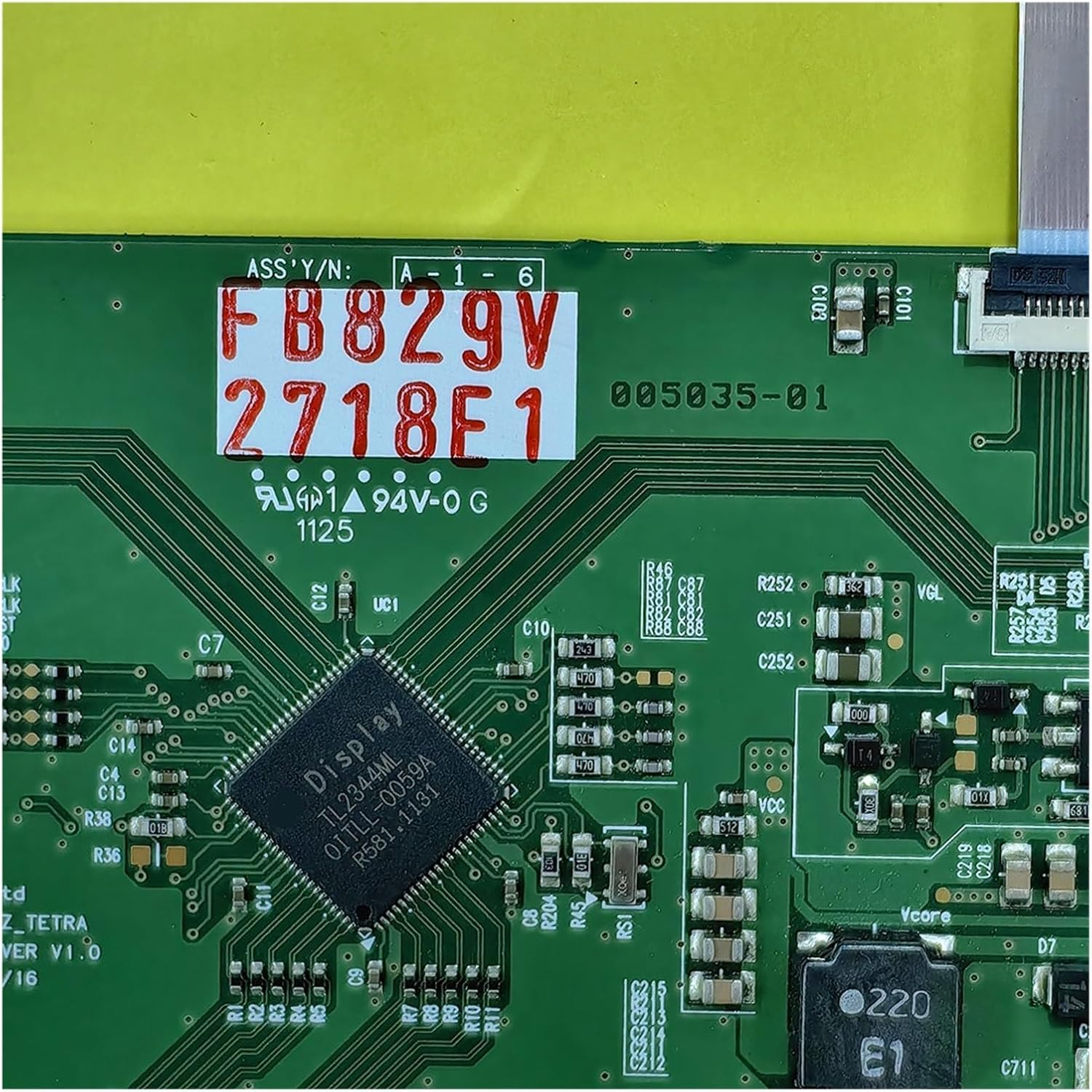 6870C-0368D 6871L-2718E T-CON TV Logic Board V11 Tm120Hz_Tetra，Compatible for Sony KDL-42HX650 KDL-42EX410 LG 42LV355A-ZH image number 3