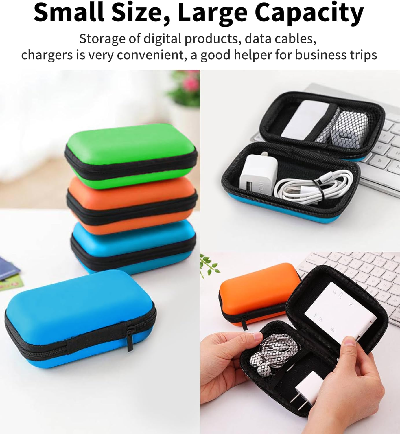 2 Pack Playing Card Holder Box Hard Shell Case for Standard Cards Ideal for Poker Travel Camping Game Night Storage Random Colour