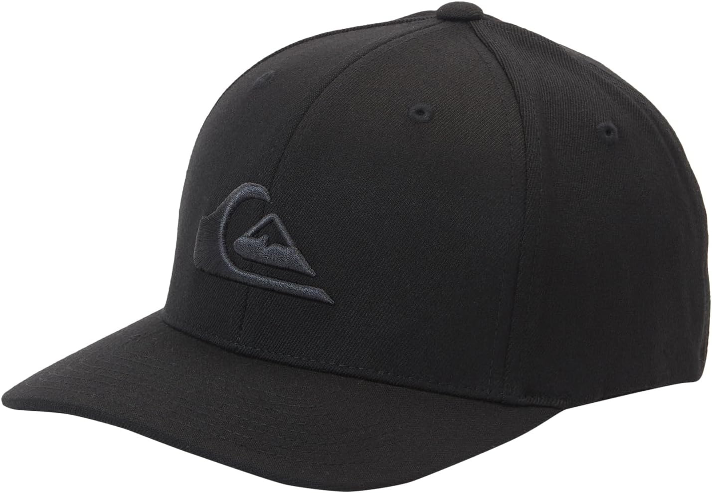 Quiksilver AQYHA03978 Men'S Cap, Thick Mountain Wave Logo Embroidery, 6 Panel Cap