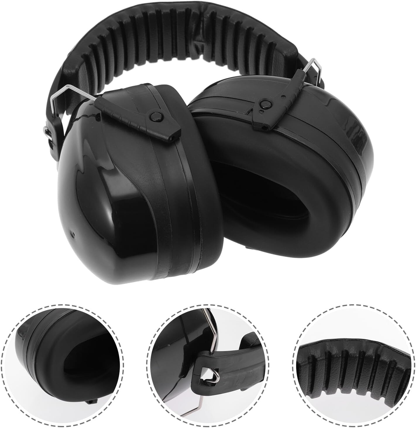 Generic over Ear Reduction Headphone for Drum Set Drummers Noise-Proof Sound Insulation Headset Protective Ear Muffs Suitable for Live Performance image number 2