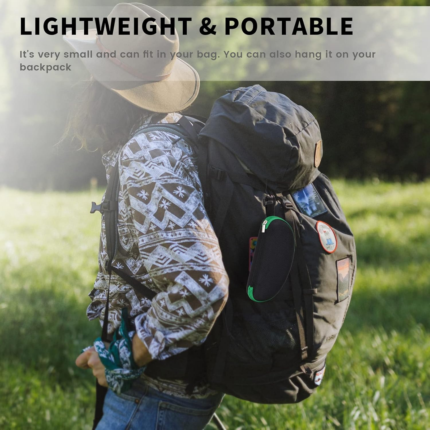 SVNXI 3 Pieces Portable Hard Shell Sunglasses Case, Zipper Eyewear Eyeglasses Case with Hook for Women Men Travel Sports