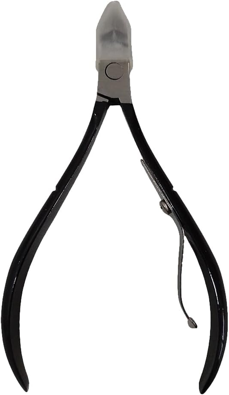 Stainless Steel Cuticle Nippers Professional Nail Clippers Cuticle Scissors Dead Skin Remover Blue