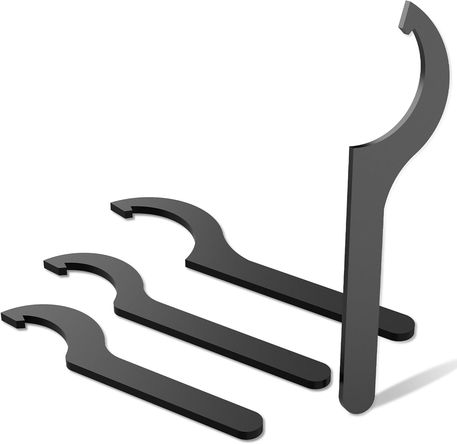 Coilover Adjustment Tool 4X Steel Spanner Wrench Compatible with Tein KW Ohlins HKS Apexi Cusco image number 1