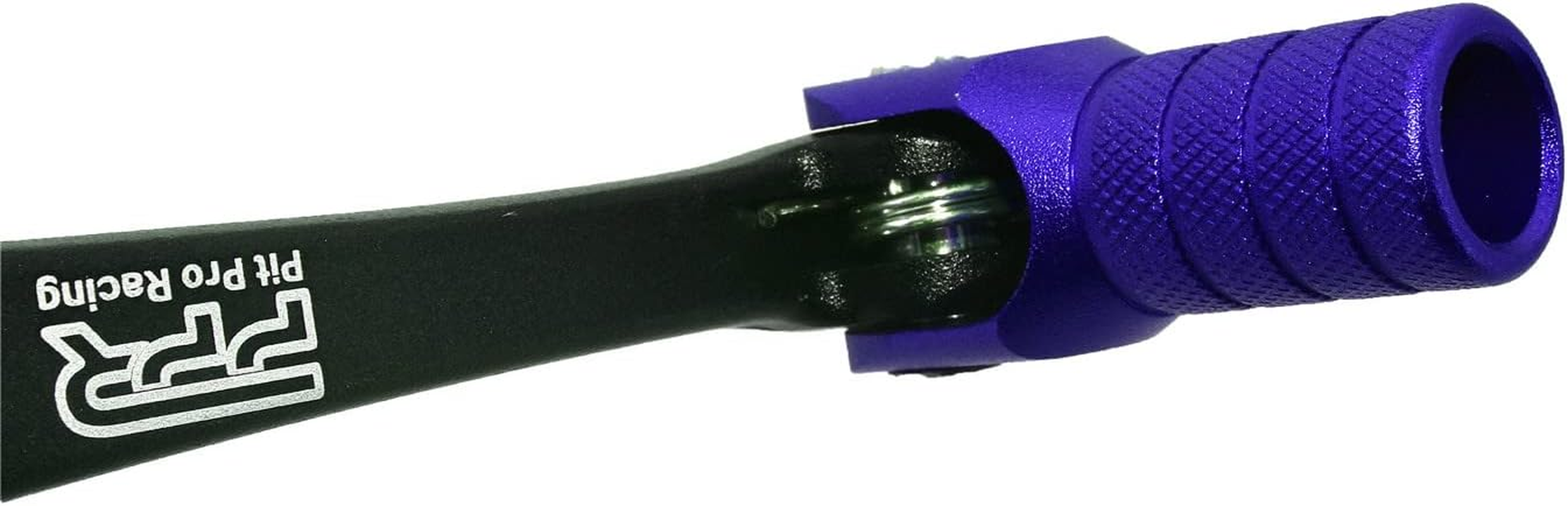 Gear Shift Lever, Alloy Aluminium Gear Shifter Lever Fits for Motorcycle BSE CRF 110 TTR 125 Motorcycle 50Cc 110Cc 250Cc Dirt Pit Bike(Black&Blue) - Blue image number 5