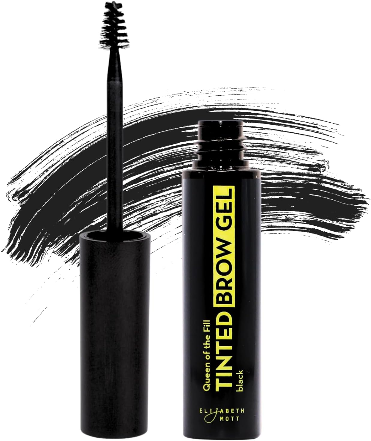 Elizabeth Mott Queen of the Fill Tinted Eyebrow Makeup Gel Cruelty Free (4G/.14Oz) Blonde