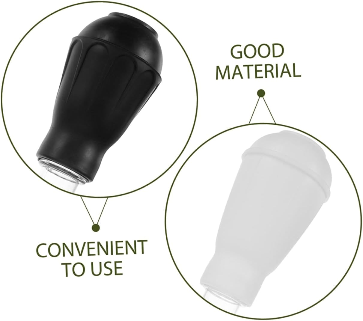 TOBBOMEY 3Pcs Plant Tray Water Absorber Sucker for Garden Water Remover, 29Cm Tube 30Ml Capacity Each, Gardening Tool for Indoor Outdoor Self-Watering and Planter Moisture Control image number 6