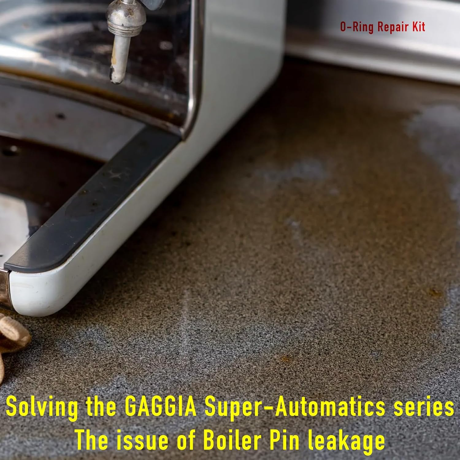FUSHIPRO Boiler Pin O Ring Maintenance Kit, for Gaggia Machine Leakage Water Repair, Compatible with Accademia Anima Babila Brera Cadorna Platinum Titanium Unica Velasca Prestige Boiler Uitloop image number 1