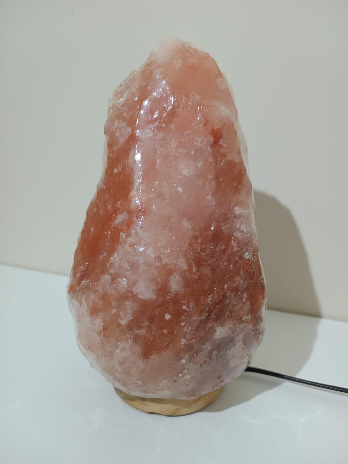 Premium Himalayan Crystal Salt Lamp 100% Authentic, Handcrafted from the Foothills of the Himalayas Beautifully Hand Craft Comes with Complete Electric Fitting &ndash; Quality Guaranteed image number 6